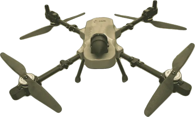 X4 GÖKDOĞAN quadcopter with its camera