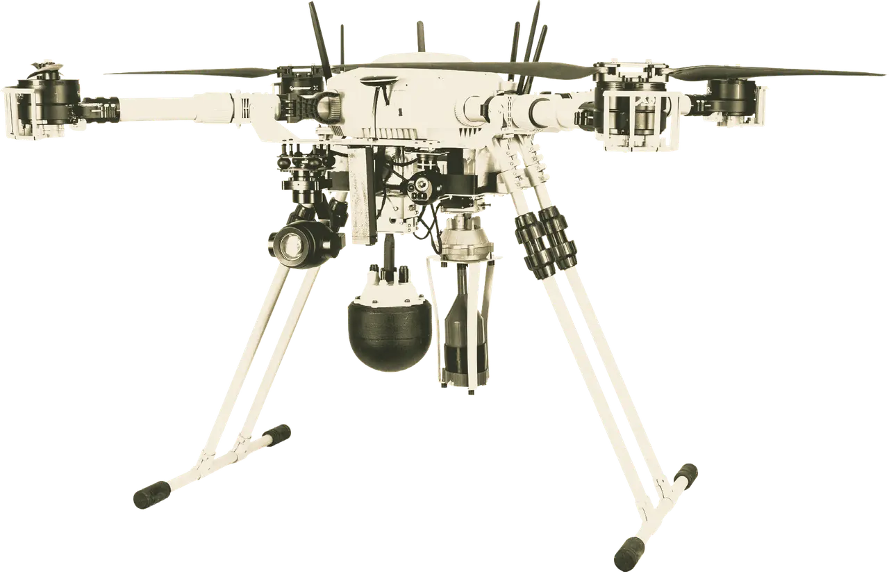 TAYRON multi-purpose multi-rotor with its camera